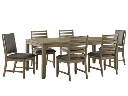 Sunset Trading -  Saunders 7PC Extendable Dining Table Set  - ED-D18620TB-2F4S-7P veiw 1