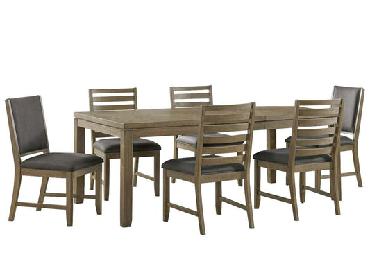 Sunset Trading -  Saunders 7PC Extendable Dining Table Set  - ED-D18620TB-2F4S-7P veiw 1