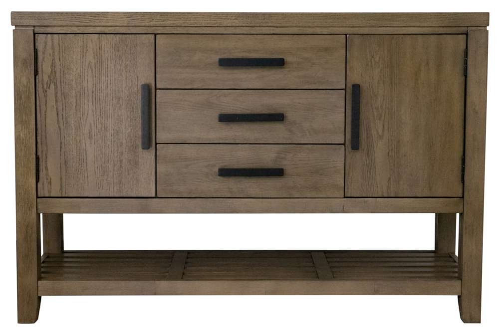 Sunset Trading -  Saunders Sideboard Buffet Server TV Home Entertainment Center  - ED-D18620SV veiw 5