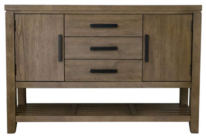 Sunset Trading -  Saunders Sideboard Buffet Server TV Home Entertainment Center  - ED-D18620SV veiw 5