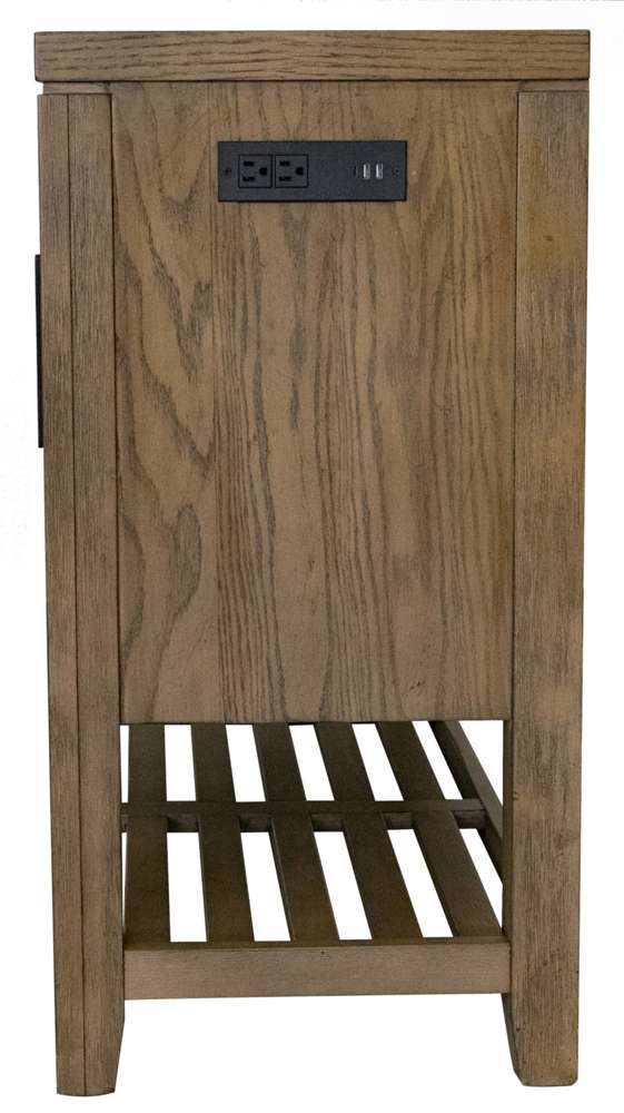Sunset Trading -  Saunders Sideboard Buffet Server TV Home Entertainment Center  - ED-D18620SV veiw 6