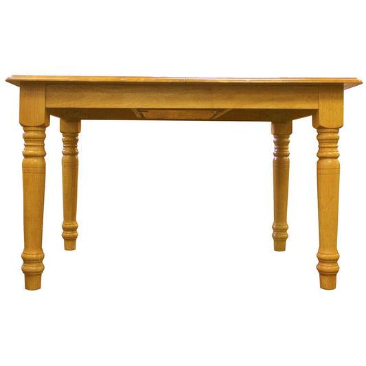 Sunset Trading - Selections 48-60in Rectangular Extendable Butterfly Leaf Dining Table  - Light Oak - PK-TLB3660-LO veiw 2