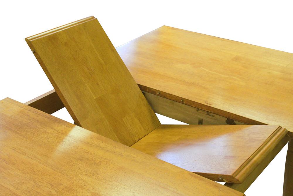 Sunset Trading - Selections 48-60in Rectangular Extendable Butterfly Leaf Dining Table  - Light Oak - PK-TLB3660-LO veiw 5