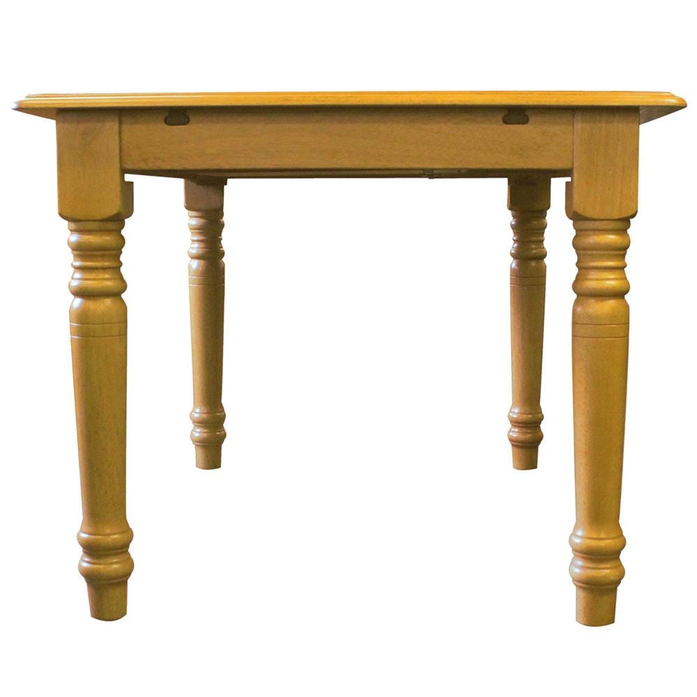 Sunset Trading - Selections 5 PC 48in-60in Rectangular Extendable Dining Set  - Light Oak - PK-TLB3660-820-LO5P veiw 7