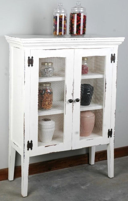 Sunset Trading - Shabby Chic Cottage 2 Door Accent Cabinet - CC-CAB1282LD-WW veiw 4
