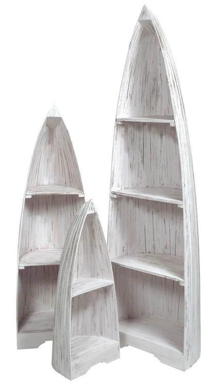 Sunset Trading - Shabby Chic Cottage 3 Piece Boat Shelves - CC-CAB1920LD-WW veiw 1