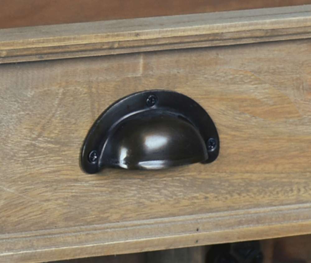 Sunset Trading -  Shabby Chic Cottage  58in Shutter Door Credenza  - CC-CAB163S-DW veiw 8