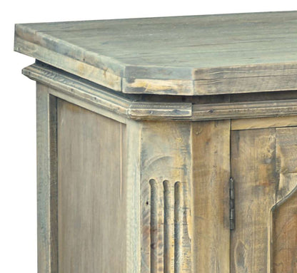 Sunset Trading -  Shabby Chic Cottage  71in Panel Door Credenza  - CC-CAB291S-DW veiw 8