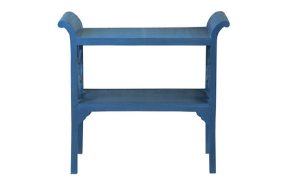 Sunset Trading - Shabby Chic Cottage Blue Accent Table And Console Blue - CC-TAB1033LD-SD veiw 3