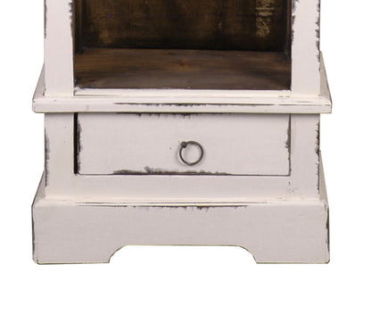 Sunset Trading - Shabby Chic Cottage Narrow Bookcase - CC-CAB1917TLD-WWRW veiw 4