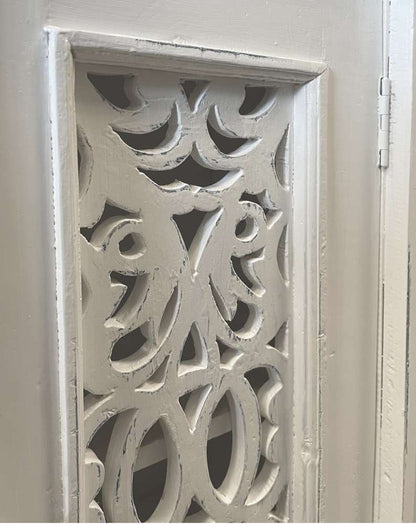 Sunset Trading -  Shabby Chic Cottage  Solid Wood Accent Cabinet  - CC-CAB2272TLD-WWRW veiw 6