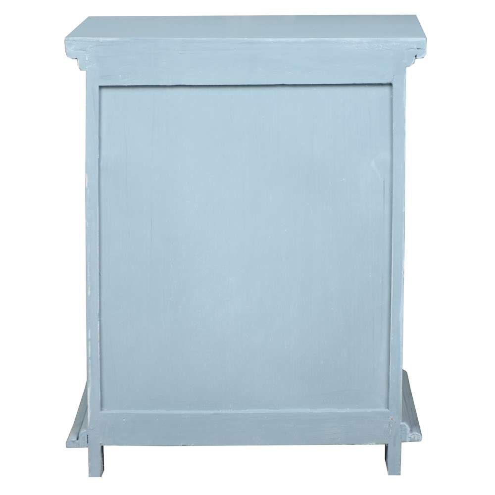 Sunset Trading -  Shabby Chic Cottage  Solid Wood Side or Night Table  - CC-TAB808TLD-BB veiw 4