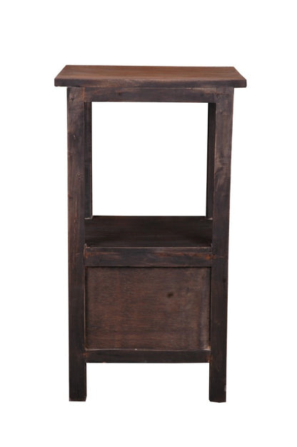 Sunset Trading - Shabby Chic Cottage Two Drawer End Table - CC-TAB168TT-BWRW veiw 4