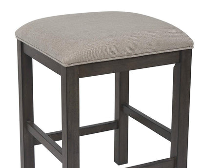 Sunset Trading - Shades of Gray 4 Piece Small Pub Table Set - Sofa Console with Stools - Rectangular - DLU-EL6518-4PC veiw 6