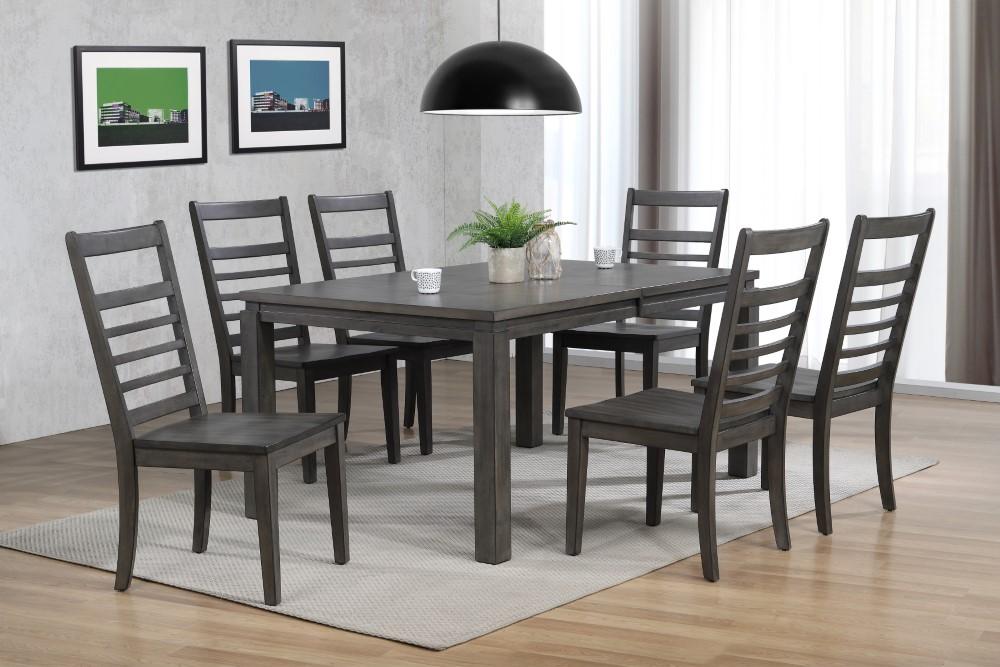 Sunset Trading - Shades Of Gray 7 Piece Dining Set - DLU-EL9282-C100-7PC veiw 2