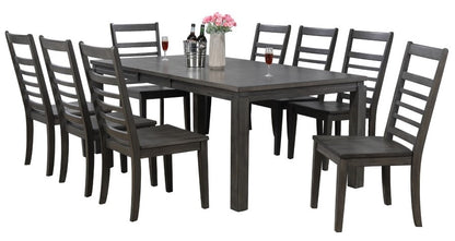 Sunset Trading - Shades Of Gray 9 Piece Dining Set - DLU-EL9282-C100-9PC veiw 1