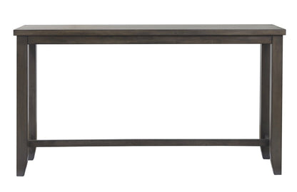 Sunset Trading - Shades of Gray Small Pub Table - Sofa Console - Rectangular - DLU-EL6518 veiw 3