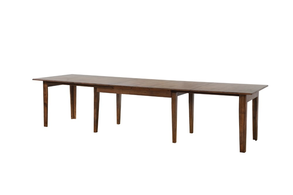 Sunset Trading - Simply Brook 11 Piece Rectangular Extendable Table Dining Set Amish Brown - DLU-BR134-AM11PC veiw 3