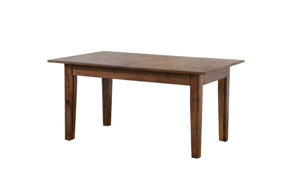Sunset Trading - Simply Brook 134 Rectangular Extendable Dining Table Amish Brown - DLU-BR134-AM veiw 4