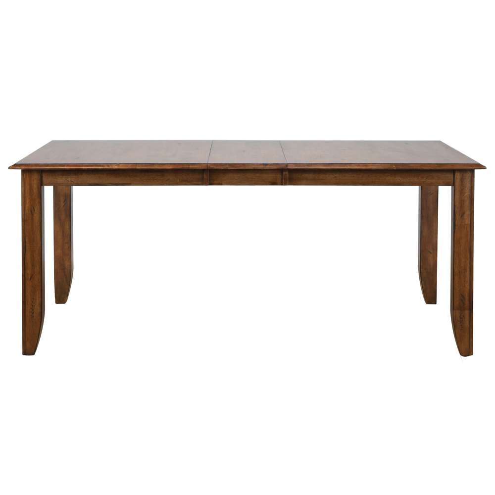 Sunset Trading -  Simply Brook 6 Piece 72in Rectangular Extendable Table Dining Set with Bench  - DLU-BR4272-C85-BNAM6P veiw 5