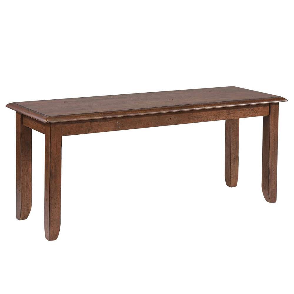 Sunset Trading -  Simply Brook 6 Piece 72in Rectangular Extendable Table Dining Set with Bench  - DLU-BR4272-C85-BNAM6P veiw 8
