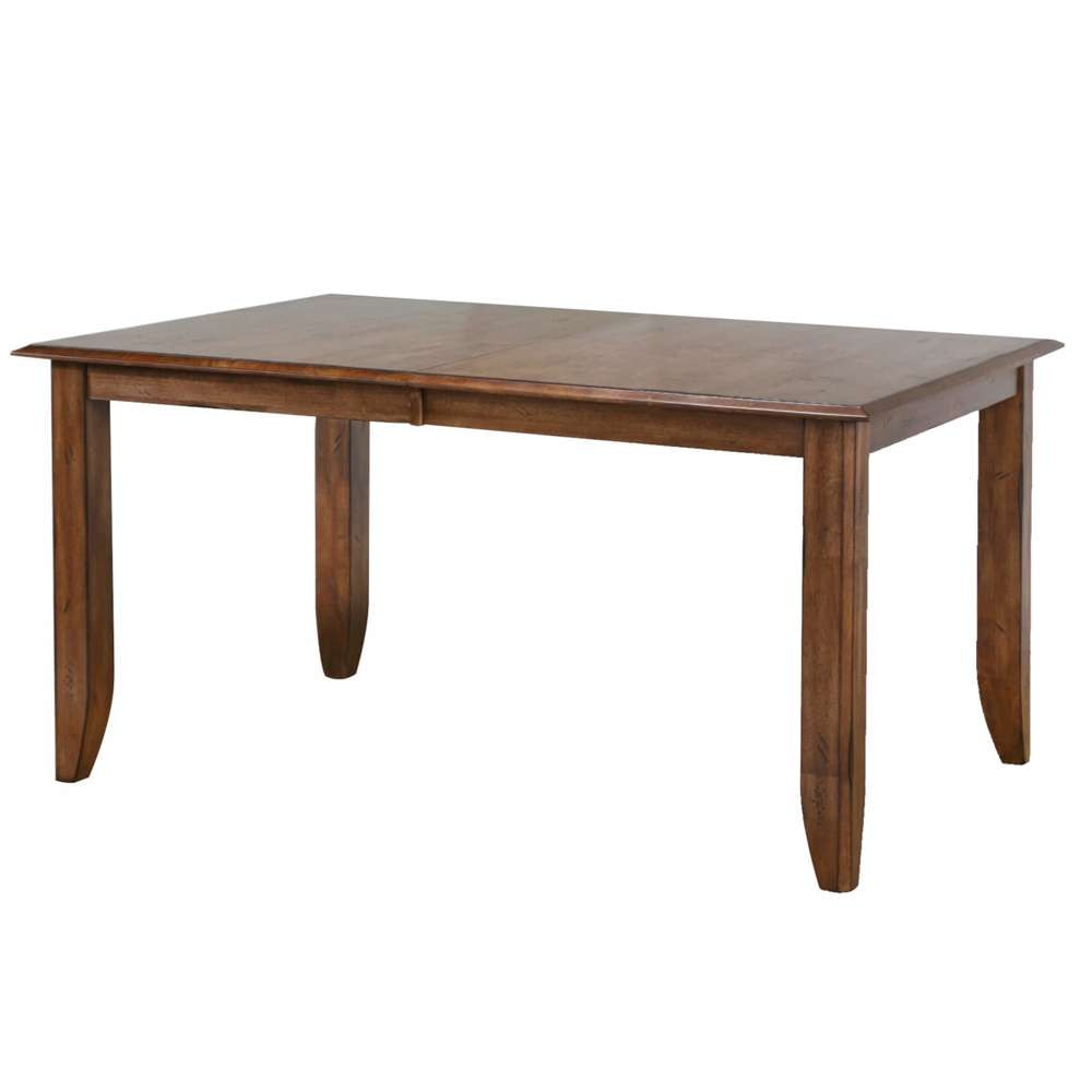 Sunset Trading -  Simply Brook 7 Piece 72in Rectangular Extendable Table Dining Set  - DLU-BR4272-C85-AM7P veiw 2