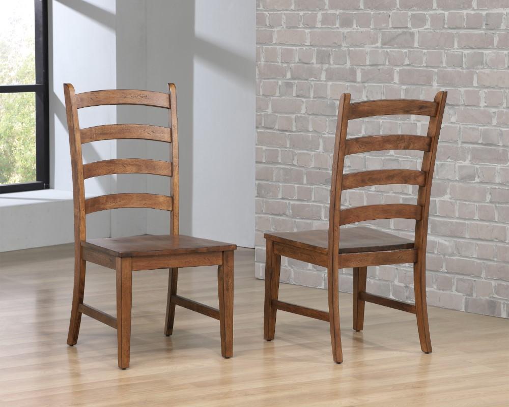 Sunset Trading - Simply Brook 7 Piece Rectangular Extendable Table Dining Setamish Brown - DLU-BR134-AM7PC veiw 5