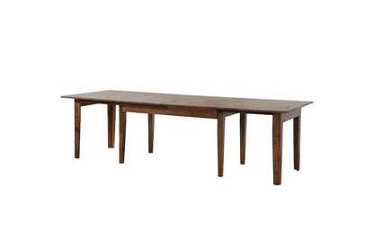 Sunset Trading - Simply Brook 9 Piece Rectangular Extendable Table Dining Set Amish Brown - DLU-BR134-AM9PC veiw 4