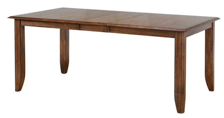 Sunset Trading - Simply Brook Extendable Dining Table Amish Brown - DLU-BR4272-AM veiw 1