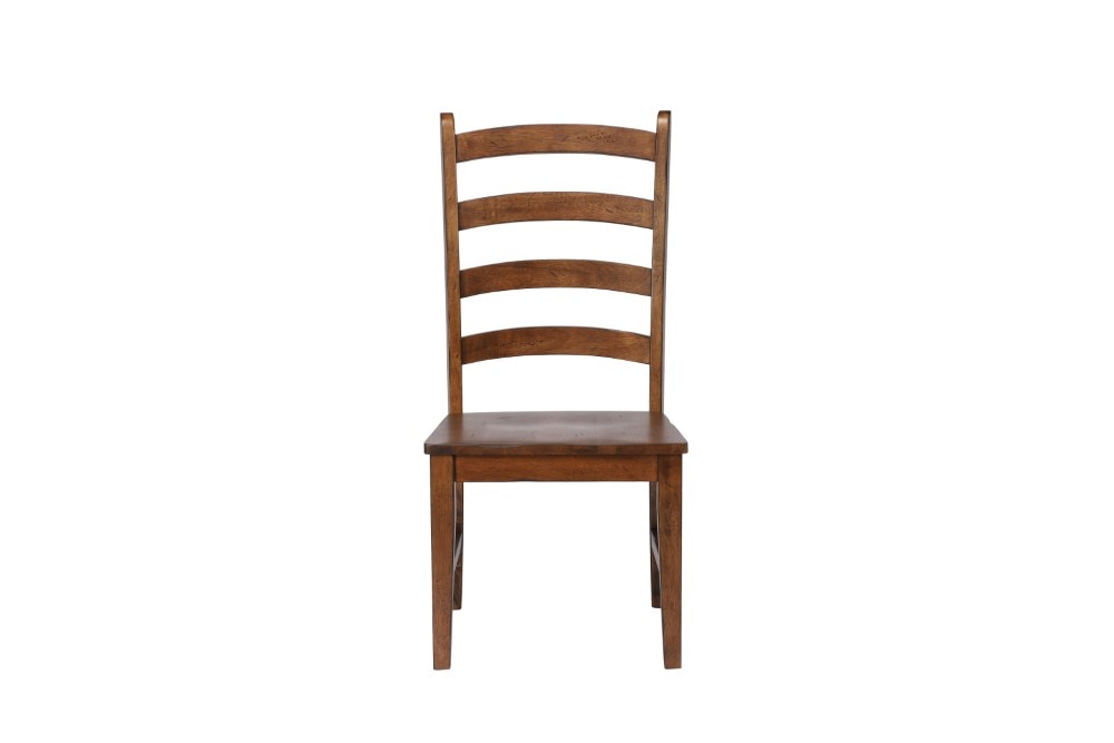 Sunset Trading - Simply Brook Ladder Back Dining Side Chair Amish Brown (Set of 2) - DLU-BR-C80-AM-2 veiw 4