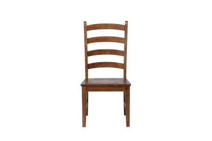 Sunset Trading - Simply Brook Ladder Back Dining Side Chair Amish Brown (Set of 2) - DLU-BR-C80-AM-2 veiw 4