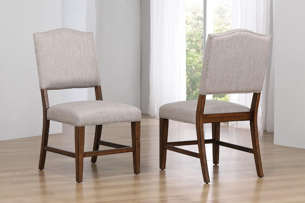 Sunset Trading - Simply Brook Upholstered Dining Chair - Amish Brown (Set of 2) - DLU-BR-C85-AM-2 veiw 3