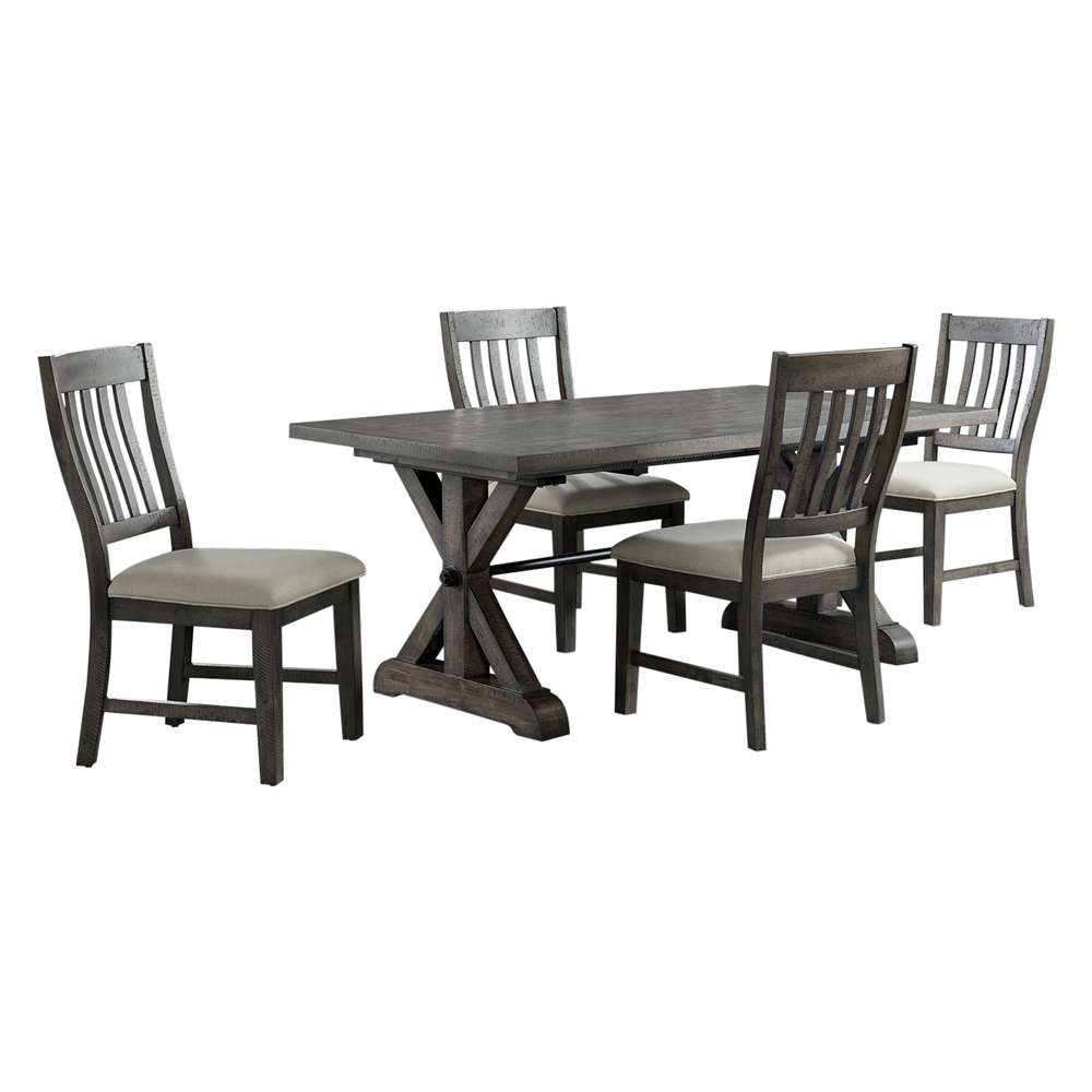 Sunset Trading -  Trestle 5 Piece Dining Set  - ED-SK100-170-5P veiw 1