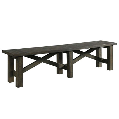 Sunset Trading -  Trestle 72in Dining Bench  - ED-SKBN veiw 1