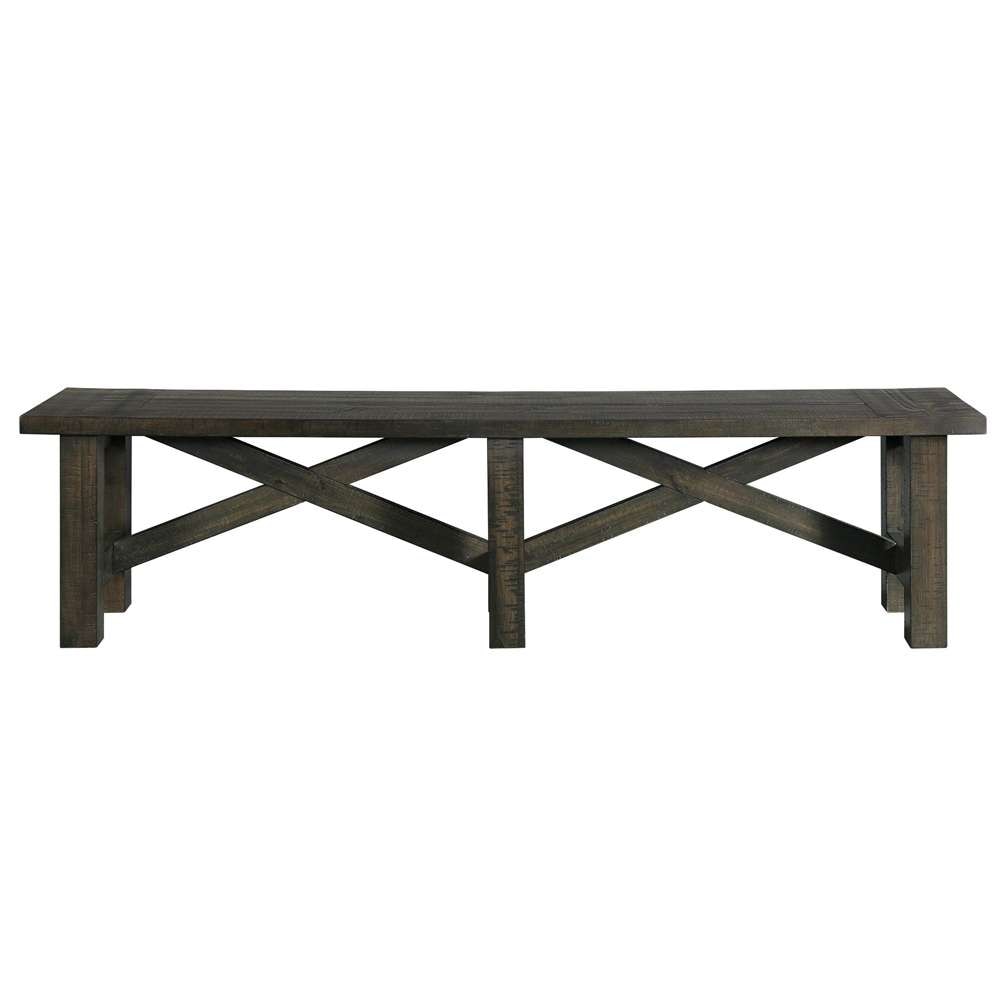 Sunset Trading -  Trestle 72in Dining Bench  - ED-SKBN veiw 2