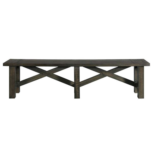 Sunset Trading -  Trestle 72in Dining Bench  - ED-SKBN veiw 2