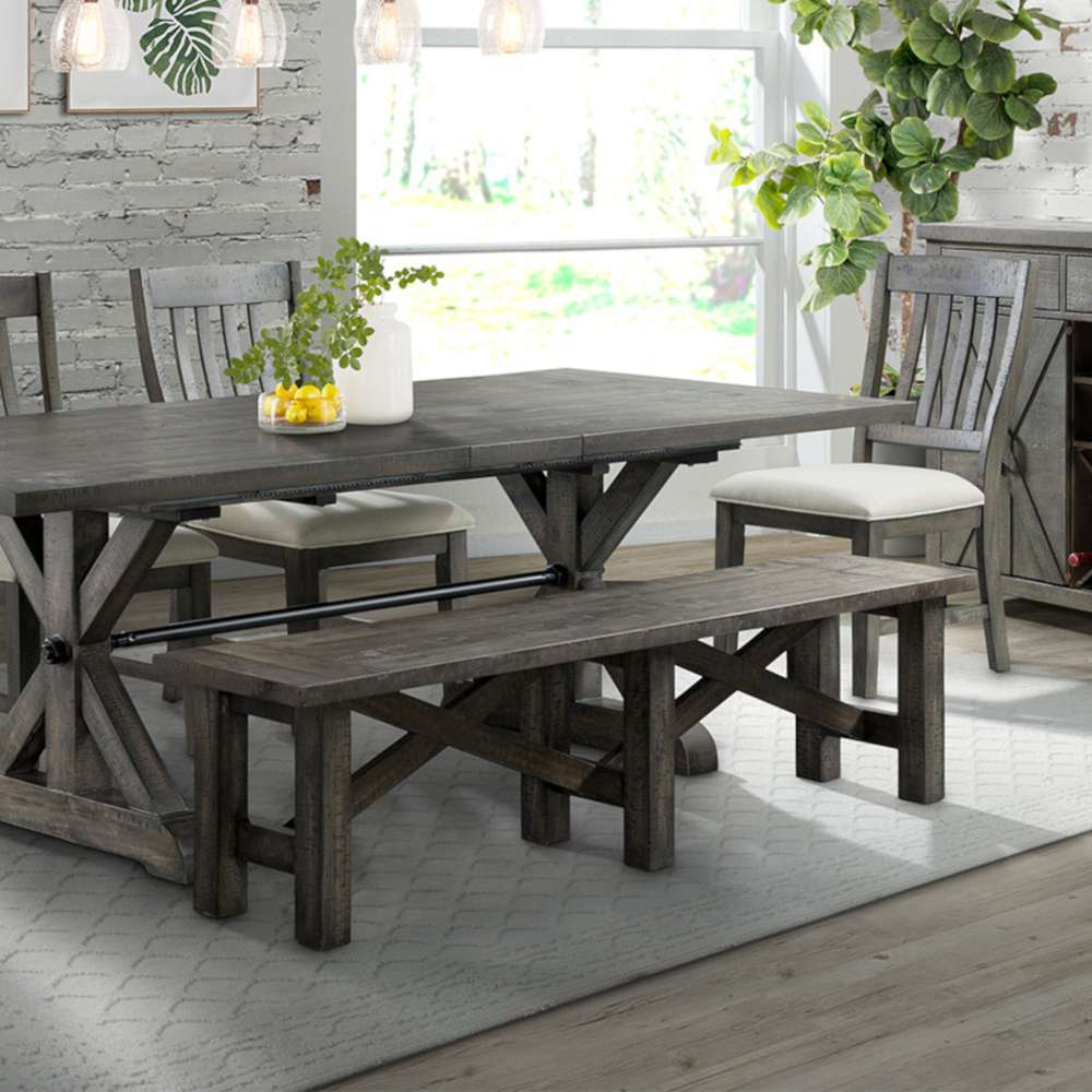 Sunset Trading -  Trestle 72in Dining Bench  - ED-SKBN veiw 5