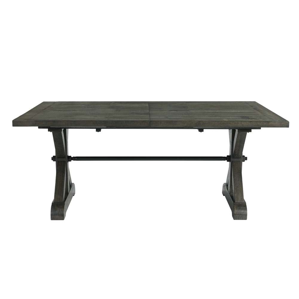 Sunset Trading -  Trestle 96in Rectangular Extension Pedestal Dining Table  - ED-SK100 veiw 3