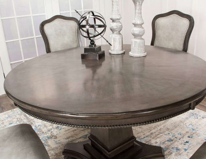 Sunset Trading - Vegas Dining and Poker Table - Reversible Game Top - Gray Wood - CR-87711-TB veiw 3