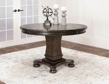 Sunset Trading - Vegas Dining and Poker Table - Reversible Game Top - Gray Wood - CR-87711-TB veiw 5
