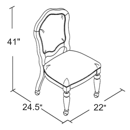Sunset Trading - Vegas Gaming and Dining Chair - Distressed Gray Wood - Nailheads - Casters (Set of 2) - CR-87711-2 veiw 4