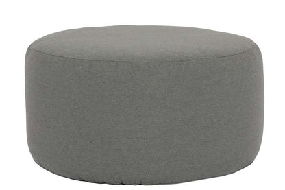 Sunset West - Bazaar - 36in Round Outdoor Ottoman in Heritage Granite - SWPouf-CO36R-CSH veiw 1