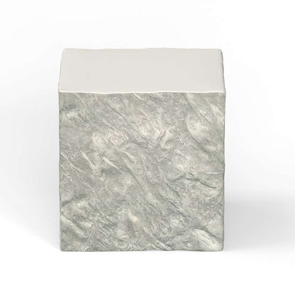 Sunset West - Bazaar Antique Stone End Table - Stone - SW6204-SET veiw 2