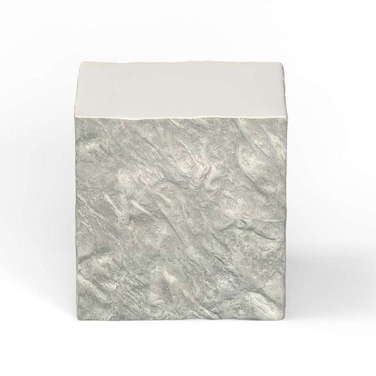 Sunset West - Bazaar Antique Stone End Table - Stone - SW6204-SET veiw 2
