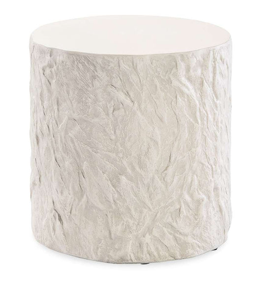 Sunset West - Bazaar Antique Stone Round End Table - Stone - SW6204-SRET veiw 1