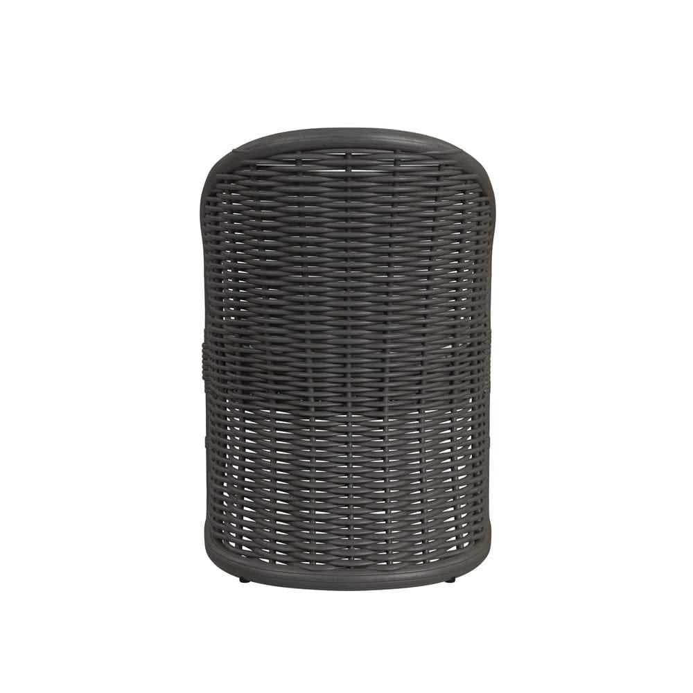 Sunset West - Cabo Dining Chair in Soothe Pearl w/ Flange Welt - Dark Wood - SW8001-1-PRL-STKIT view 3