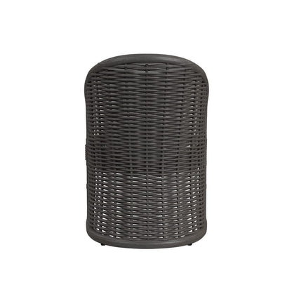 Sunset West - Cabo Dining Chair in Soothe Pearl w/ Flange Welt - Dark Wood - SW8001-1-PRL-STKIT view 3