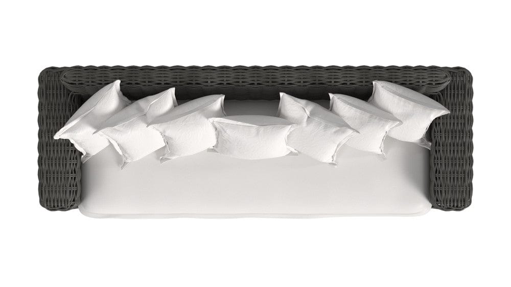 Sunset West - Cabo Sofa in Soothe Pearl w/ Flange Welt - Dark Wood - SW8001-23-PRL-STKIT view 5