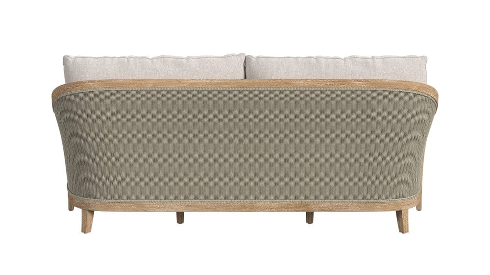 Sunset West - Cambria Sofa in Canvas Canvas w/ Self Welt - Light Wood - SW5801-23-CCAN-STKIT view 4