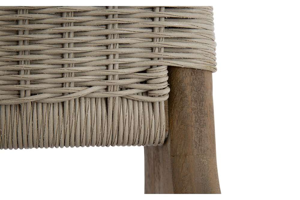 Sunset West - Coastal Teak Cushionless Accent Chair - SW5502-21LB veiw 4